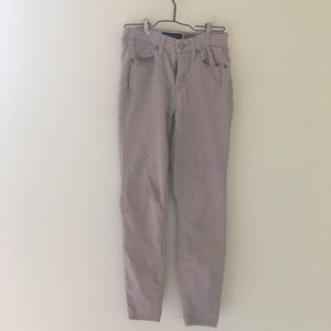 Pink High Waisted Aeropostale Jeggings